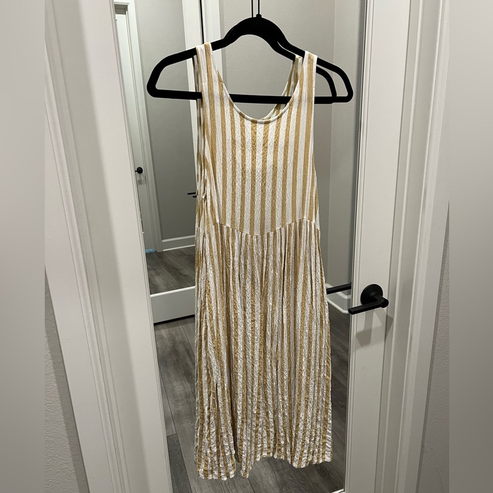 Striped Midi Dress